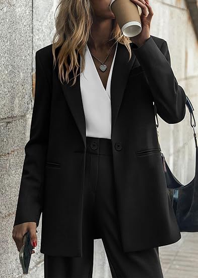 Women's Suits with Notch Lapel & Pockets | Two-Piece