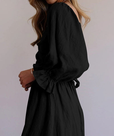 Women's Summer Dress 2-Way Wear & Smocked Waist | Midi