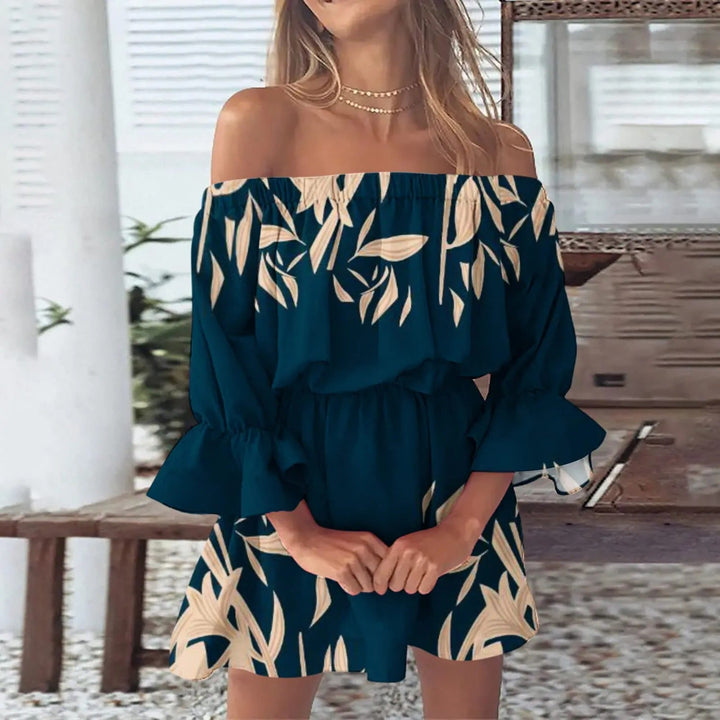 Women's Summer Dress Off Shoulder | Boho Mini