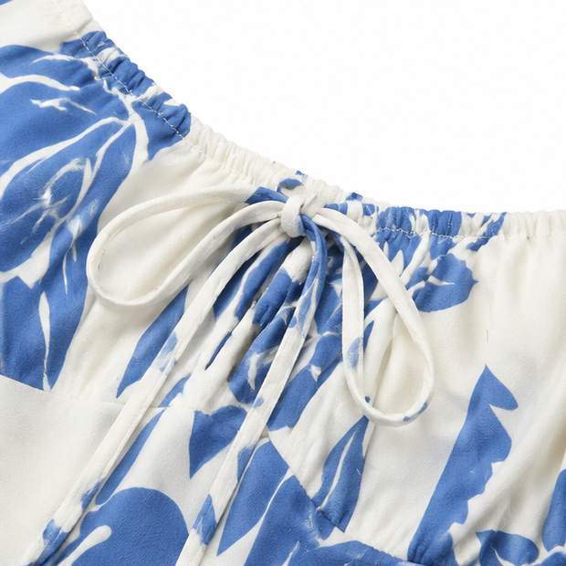 Women's Summer Dress with Tie Front | Floral