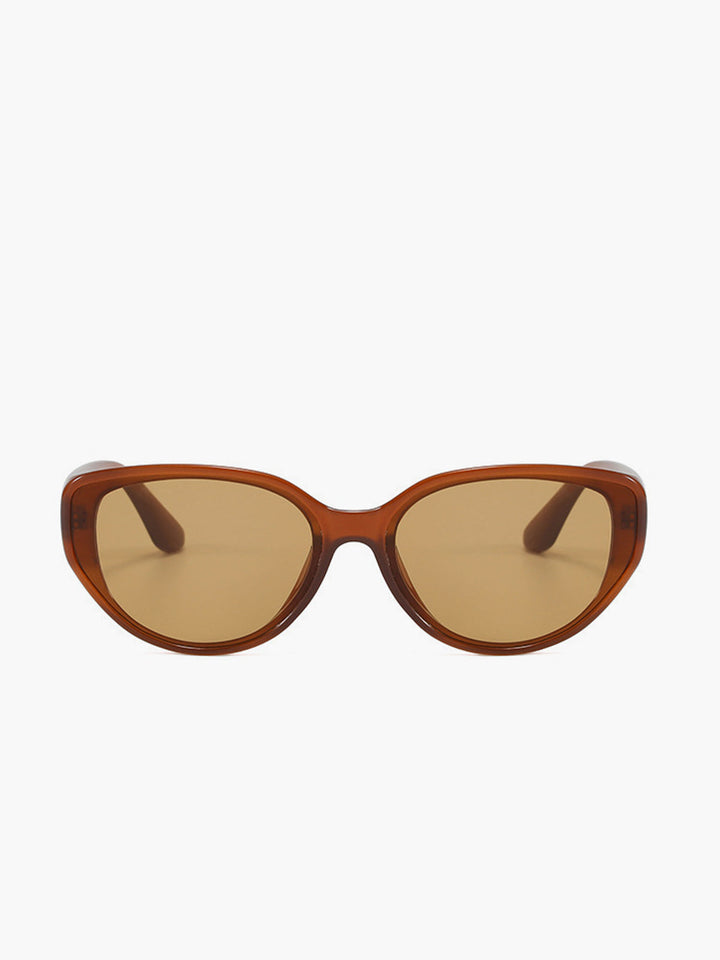 Women’s Sunglasses Rounded Cat Eye Frame Retro | Tinted Lens