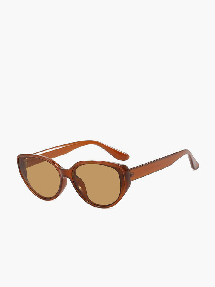 Women’s Sunglasses Rounded Cat Eye Frame Retro | Tinted Lens