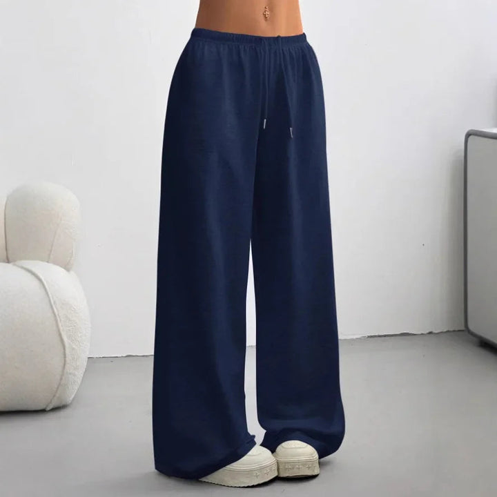 Women's Sweatpants with Drawstring Waist | Wide Leg