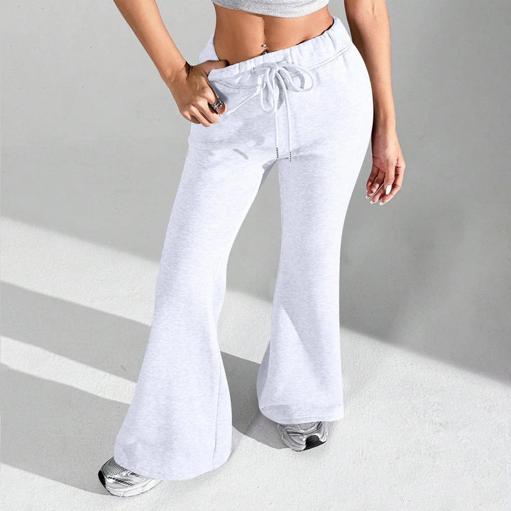 Women's Sweatpants with Flared Leg | High Waist