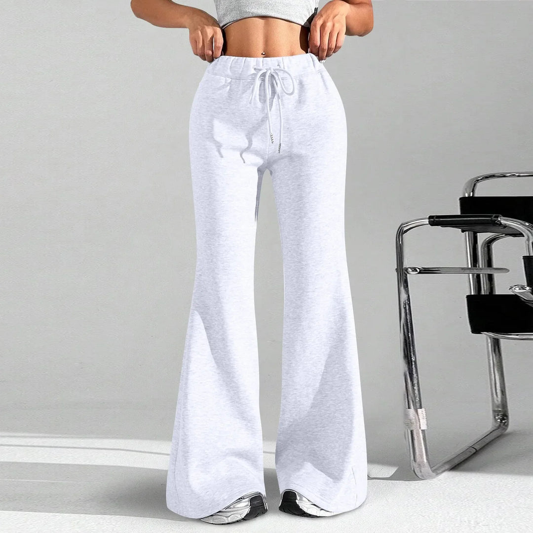 Women's Sweatpants with Flared Leg | High Waist