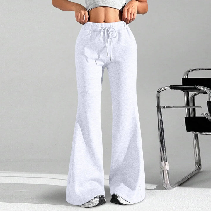 Women's Sweatpants with Flared Leg | High Waist