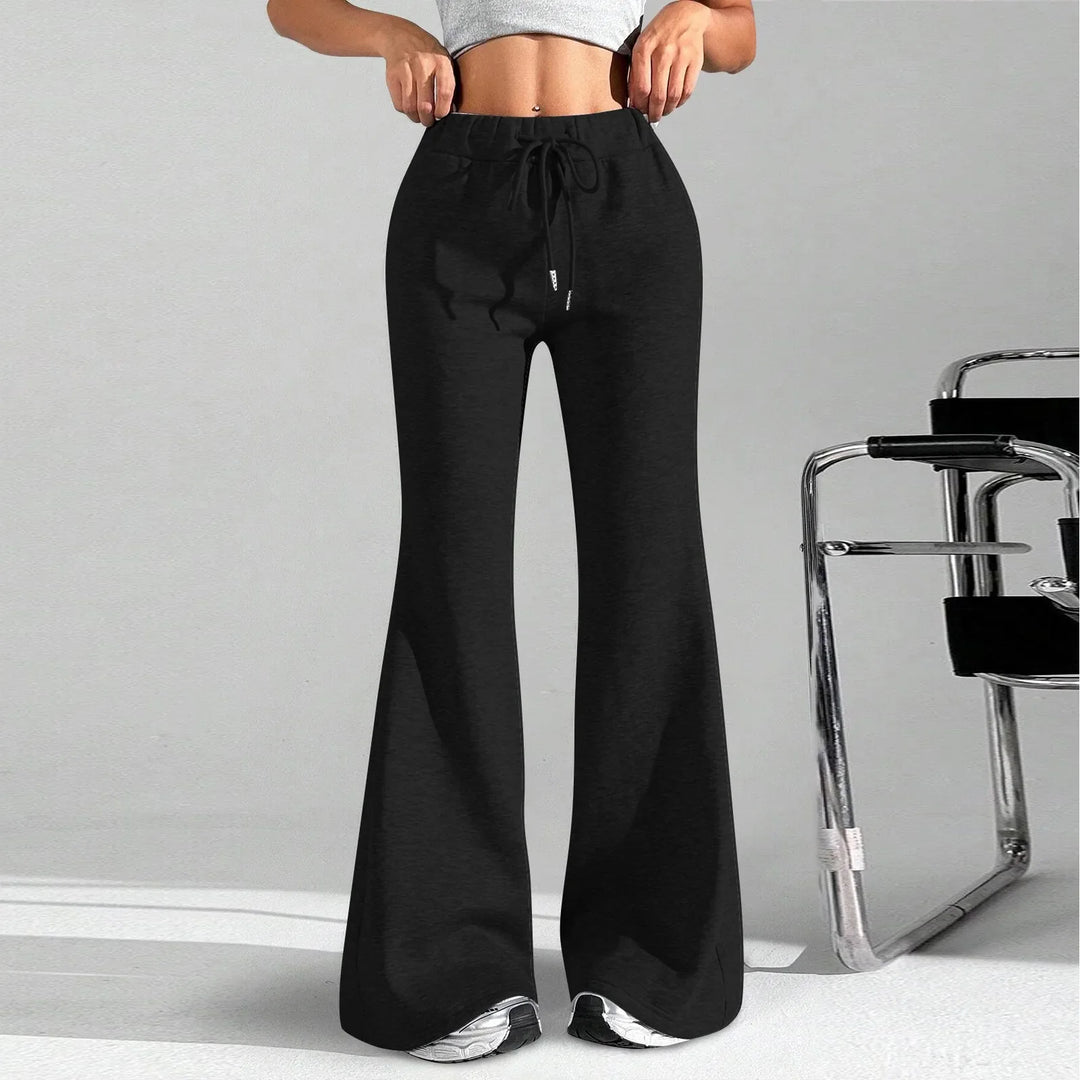 Women's Sweatpants with Flared Leg | High Waist