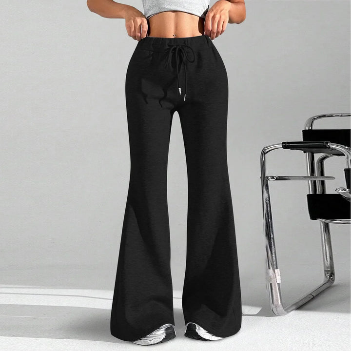 Women's Sweatpants with Flared Leg | High Waist