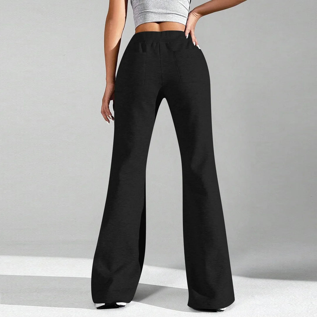 Women's Sweatpants with Flared Leg | High Waist