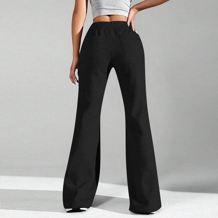 Women's Sweatpants with Flared Leg | High Waist