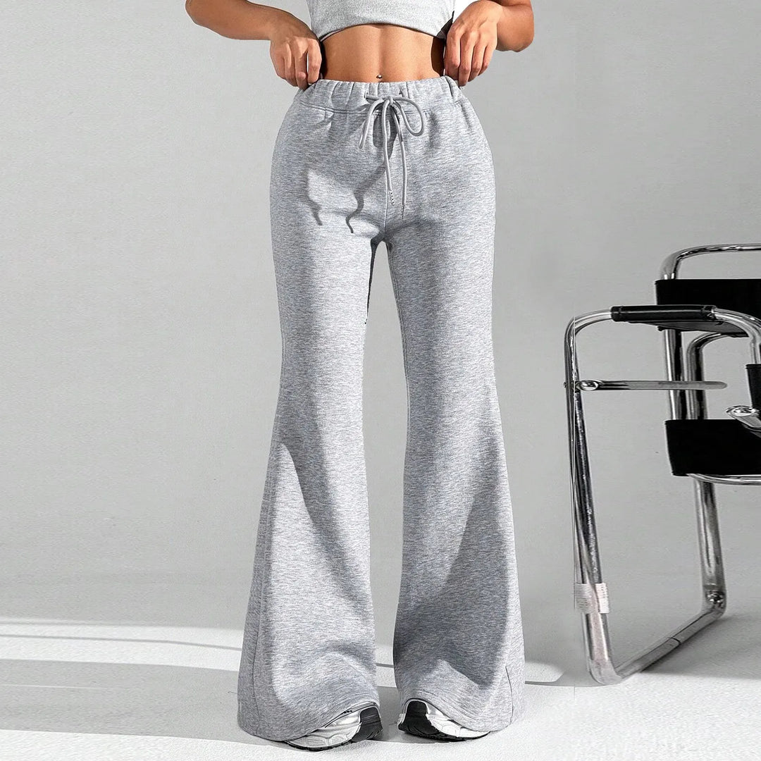Women's Sweatpants with Flared Leg | High Waist