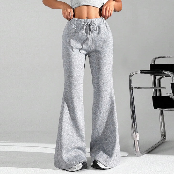 Women's Sweatpants with Flared Leg | High Waist