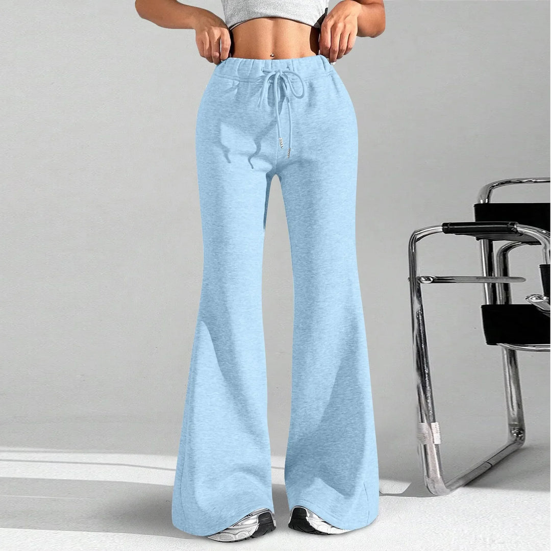 Women's Sweatpants with Flared Leg | High Waist
