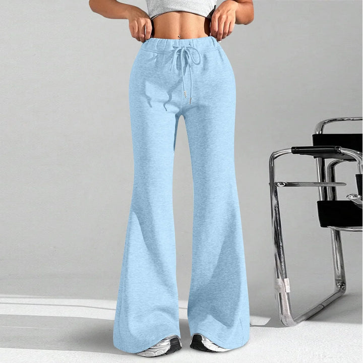 Women's Sweatpants with Flared Leg | High Waist