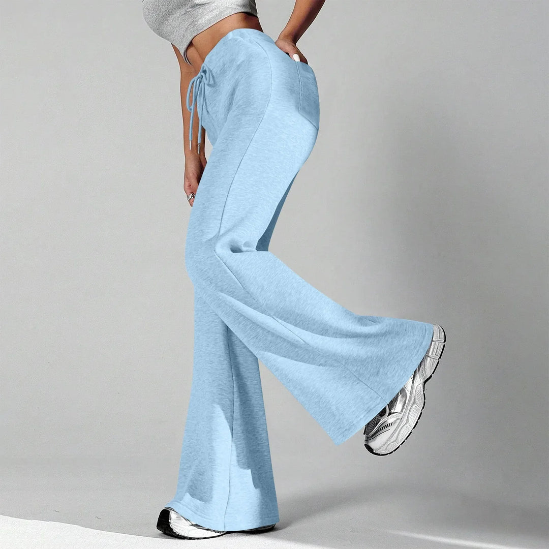 Women's Sweatpants with Flared Leg | High Waist