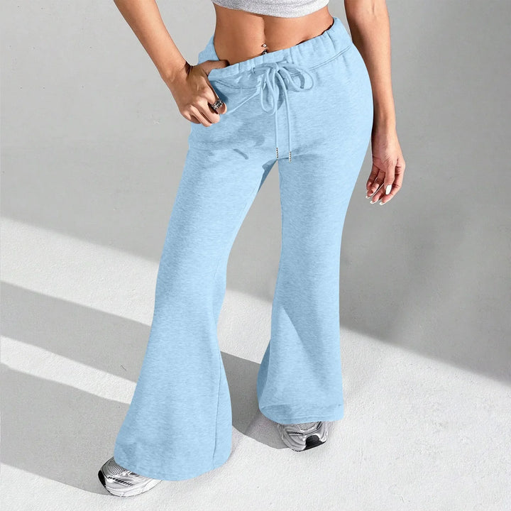 Women's Sweatpants with Flared Leg | High Waist