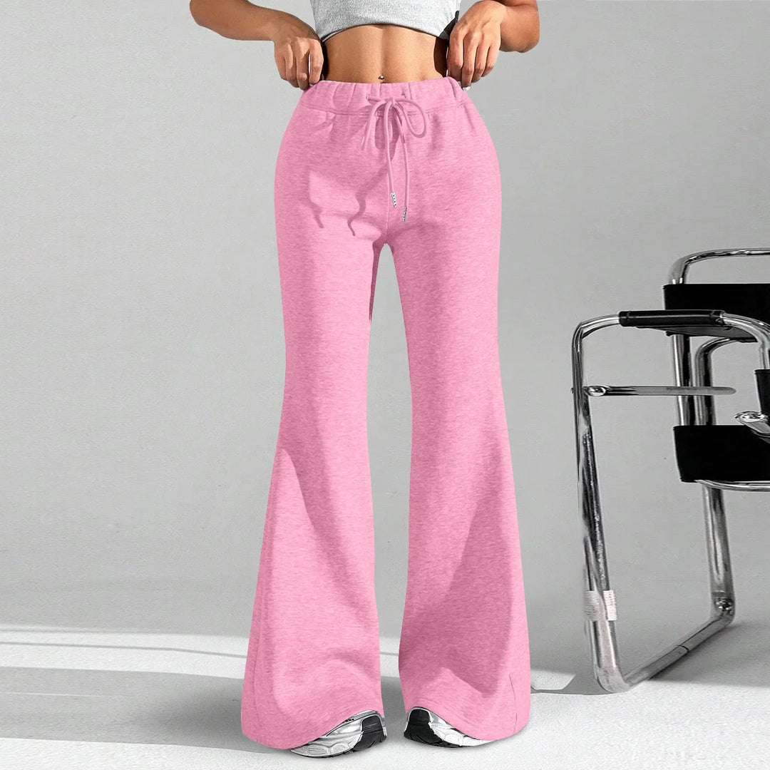 Women's Sweatpants with Flared Leg | High Waist