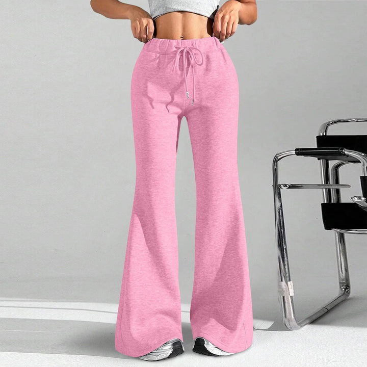 Women's Sweatpants with Flared Leg | High Waist