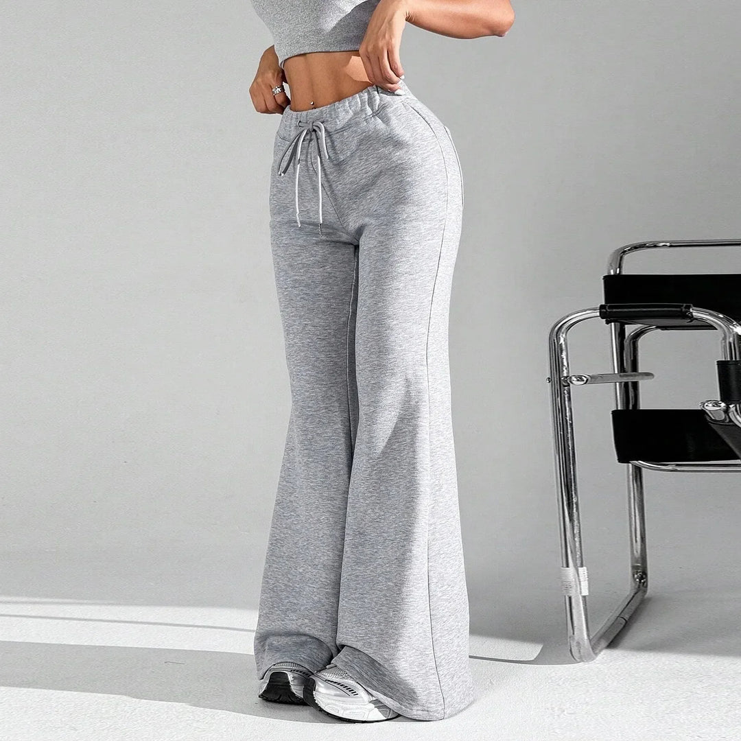 Women's Sweatpants with Flared Leg | High Waist