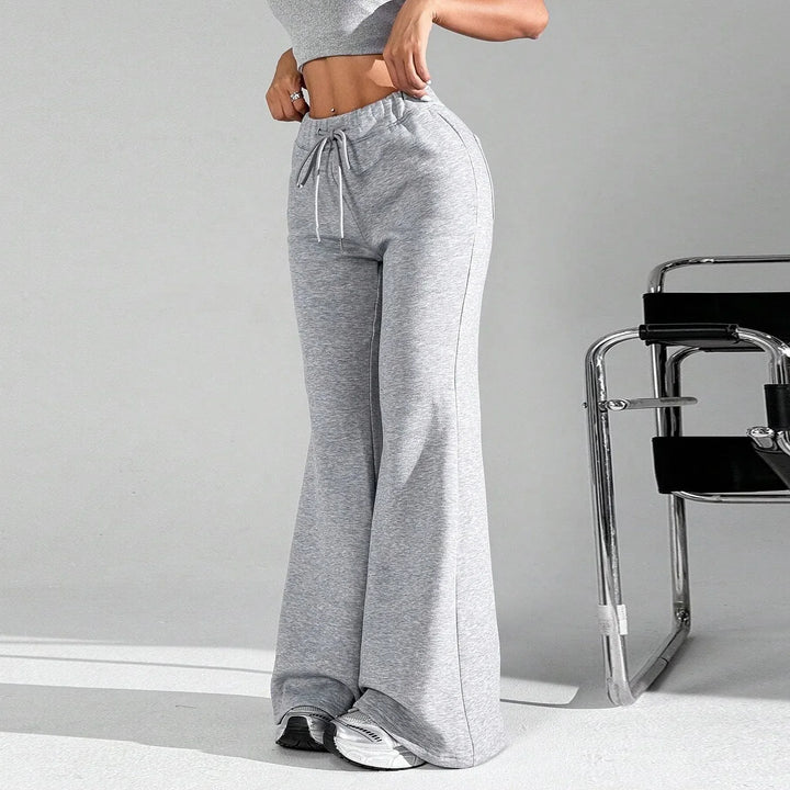 Women's Sweatpants with Flared Leg | High Waist