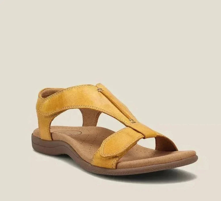 Women's T-Strap Sandals with Ankle Strap | Adjustable