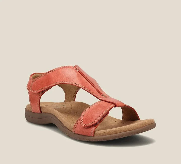 Women's T-Strap Sandals with Ankle Strap | Adjustable