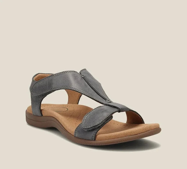 Women's T-Strap Sandals with Ankle Strap | Adjustable
