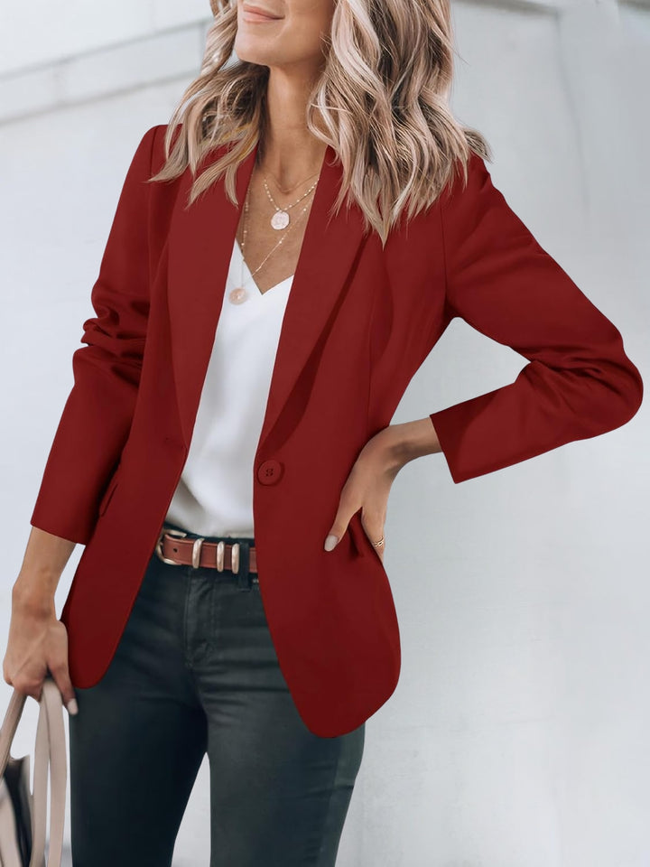 Women's Tailored Blazer with Notch Lapel | Single-Breasted