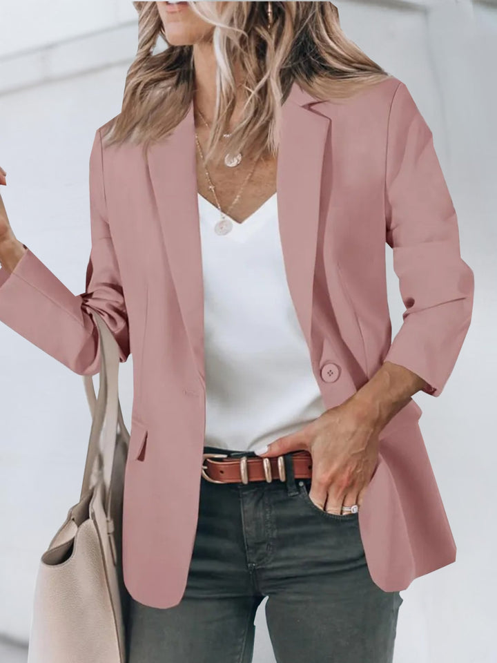 Women's Tailored Blazer with Notch Lapel | Single-Breasted