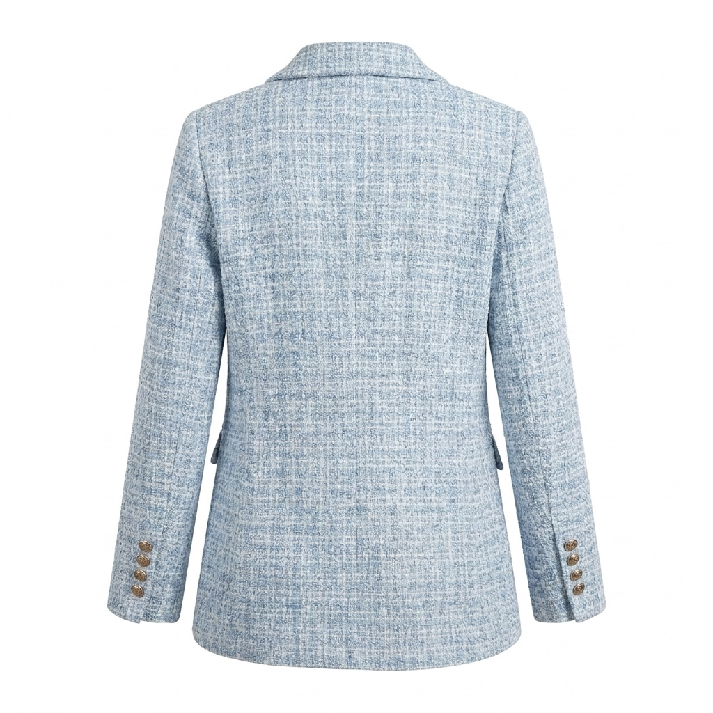 Women's Tailored Blazer with Peak Lapel & Pockets | Workwear