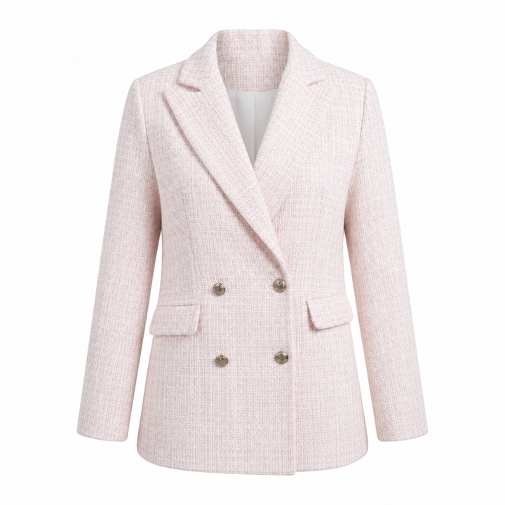 Women's Tailored Blazer with Peak Lapel & Pockets | Workwear