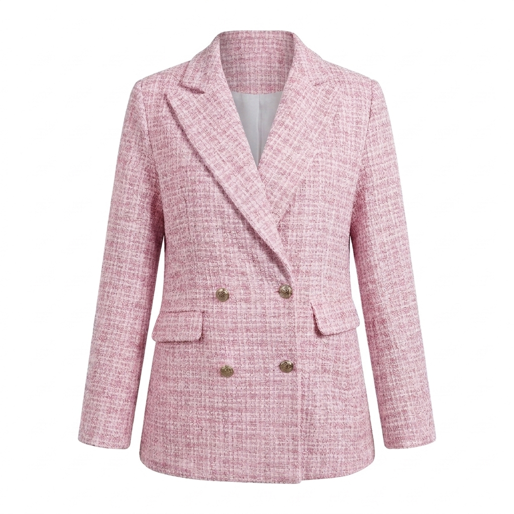 Women's Tailored Blazer with Peak Lapel & Pockets | Workwear