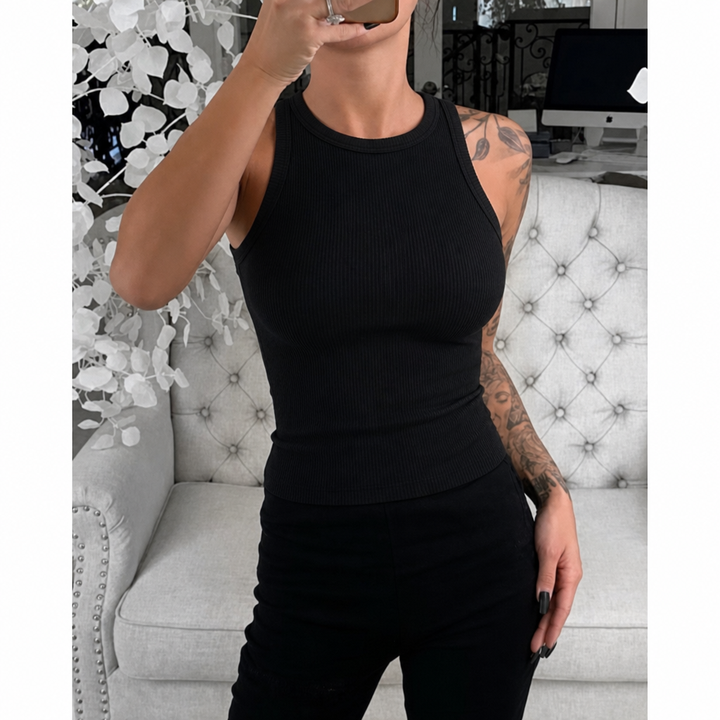 Women's Tank Top with Crew Neck | Casual