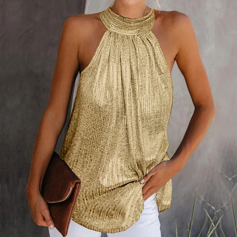 Women’s Tank Top with Halter Neck | Party