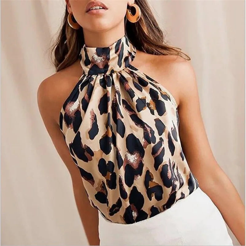 Women’s Tank Top with Halter Neck | Party