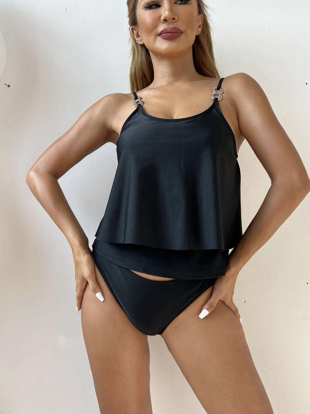 Women's Tankini Scoop Neck Swing | Flowy Top
