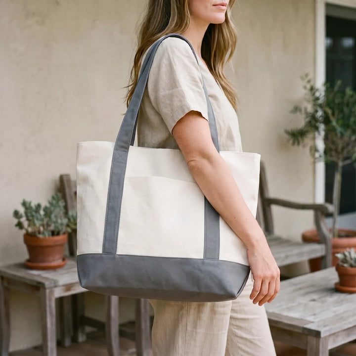 Women's Tote Bag Colour Block | Shopper