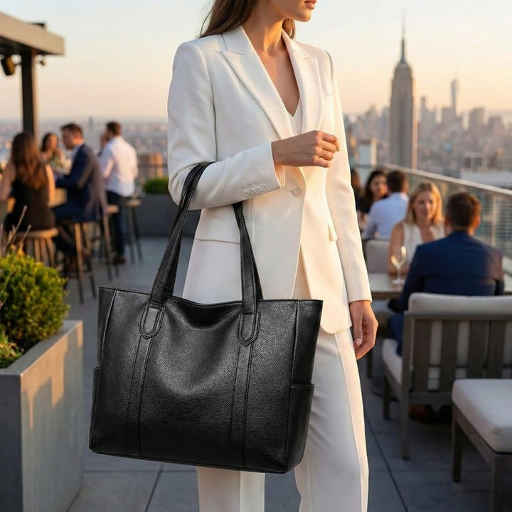 Women's Tote Bag for Everyday | Side Pocket