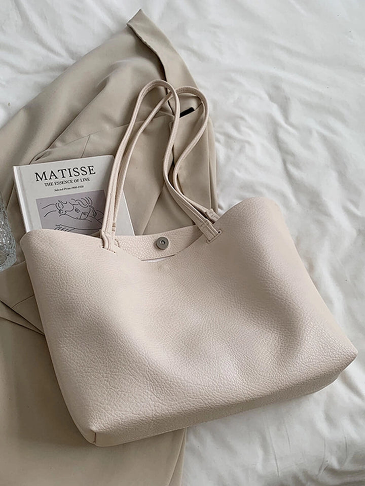 Women's Tote Bag Minimal Slouch | Double Strap