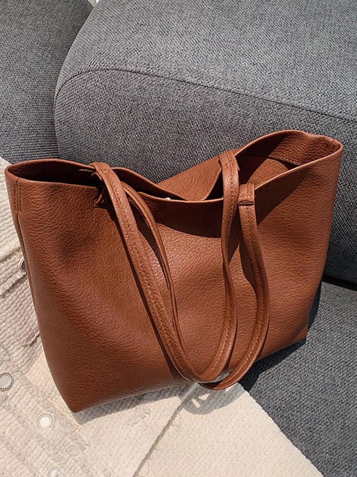 Women's Tote Bag Minimal Slouch | Double Strap