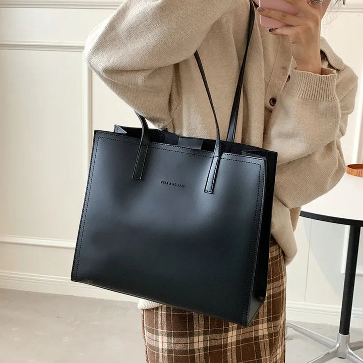 Women's Tote Bag Structured & Boxy | Everyday Work