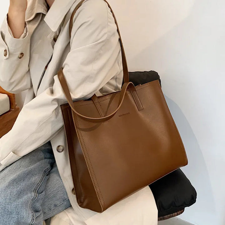 Women's Tote Bag Structured & Boxy | Everyday Work