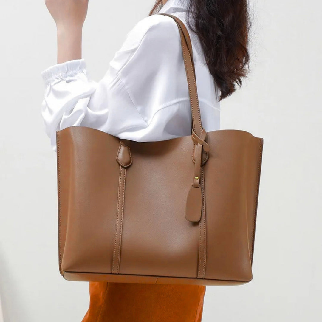 Women's Tote Bag Structured & Top Handle | Travel