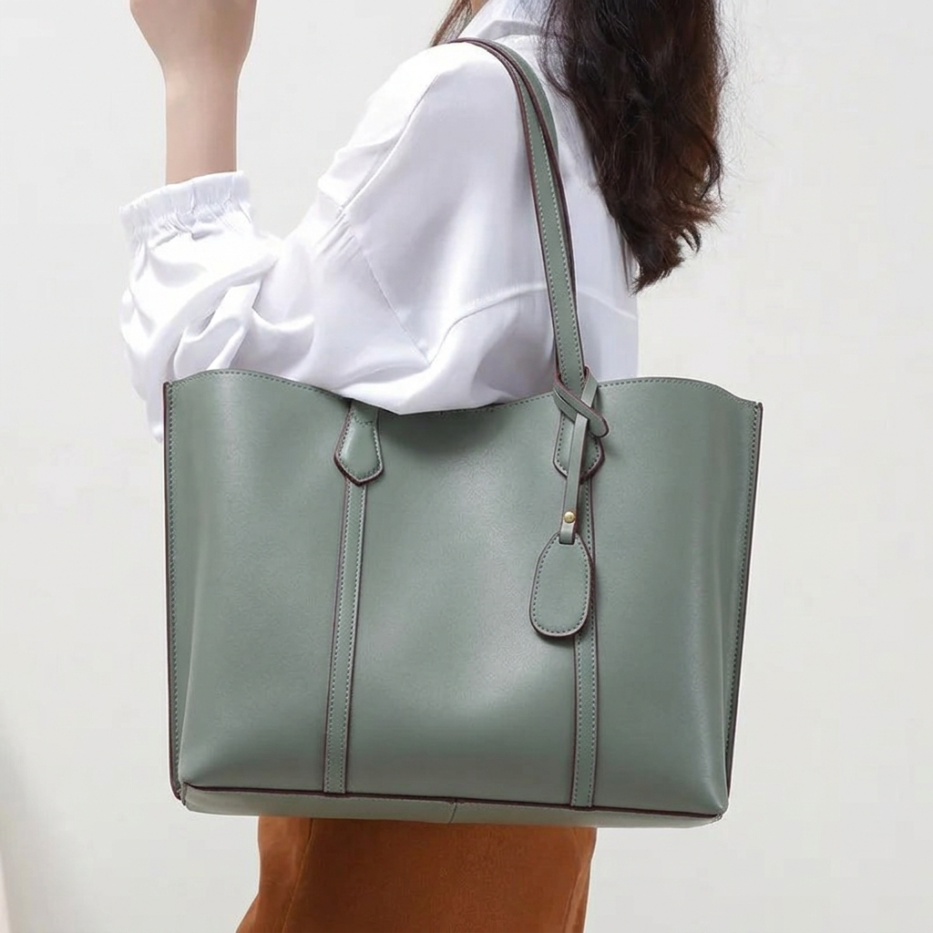Women's Tote Bag Structured & Top Handle | Travel