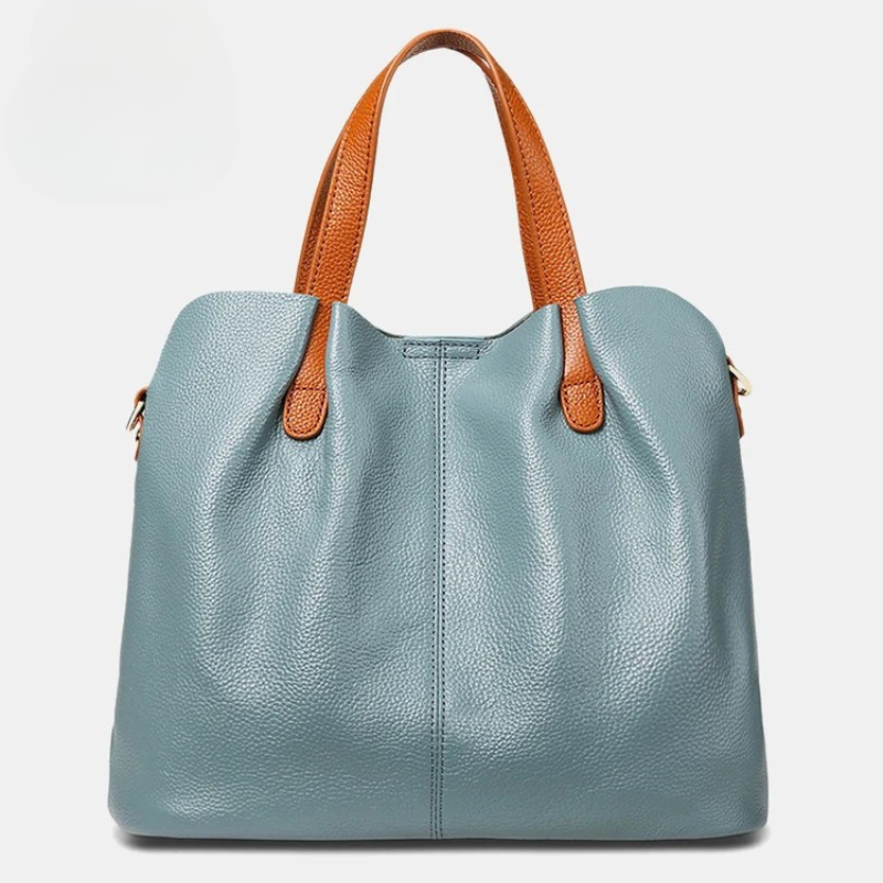 Women's Tote Bag with Contrast Handles | Work