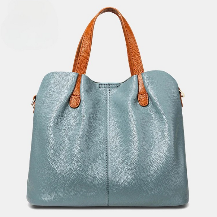 Women's Tote Bag with Contrast Handles | Work