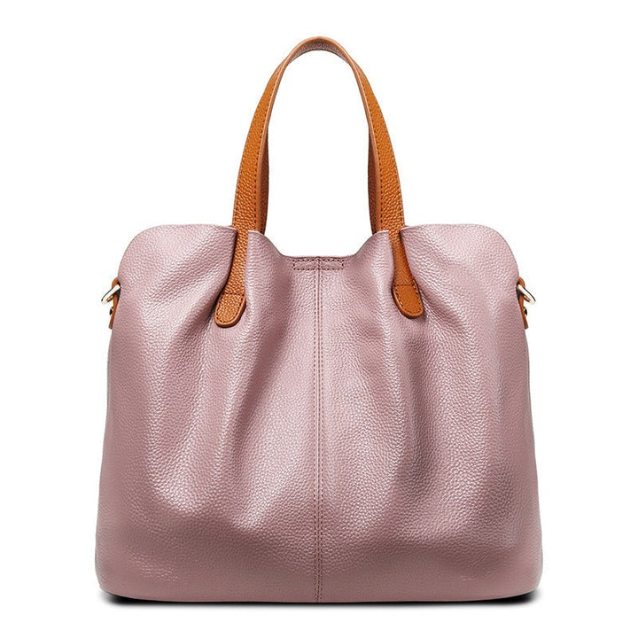 Women's Tote Bag with Contrast Handles | Work