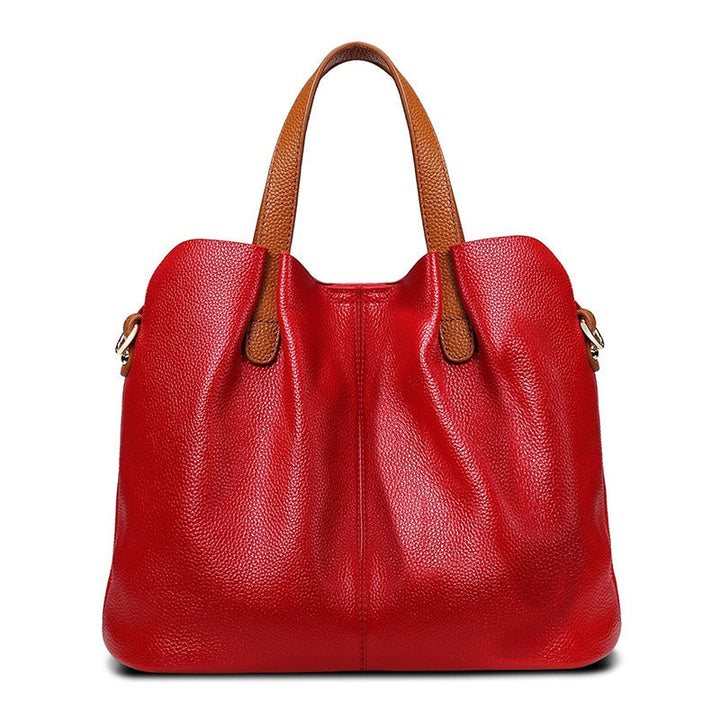 Women's Tote Bag with Contrast Handles | Work