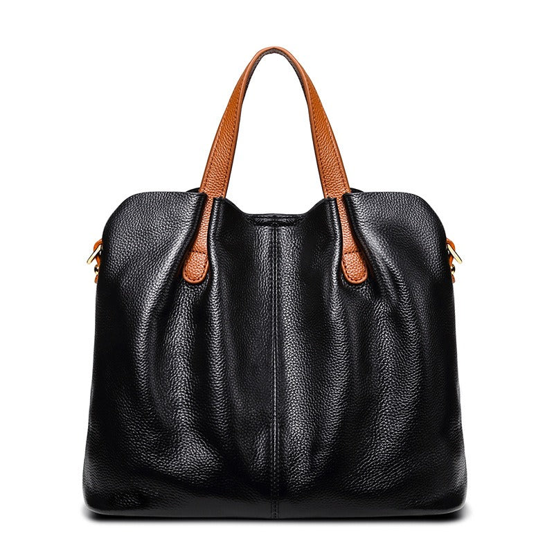 Women's Tote Bag with Contrast Handles | Work