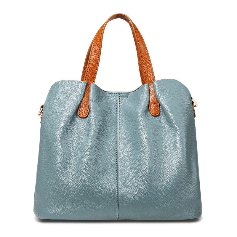 Women's Tote Bag with Contrast Handles | Work